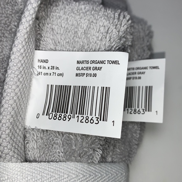 UGG Martis 100% Organic Cotton Hand Towels, 2-Pack - Picture 11 of 13